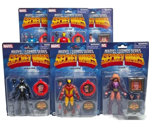 Marvel Legends Secret Wars Complete Set Of 6 Figures Brand New Free Shipping