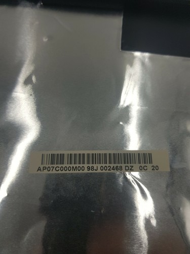 packardbell easynote Lj61 laptop Screen bezel Rear Cover / Coque écran original - Afbeelding 5 van 12