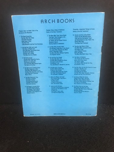 1965 vintage The Boy with the Sling: 1 Samuel 16:1-18:5 for Children Arch Books - Picture 2 of 6