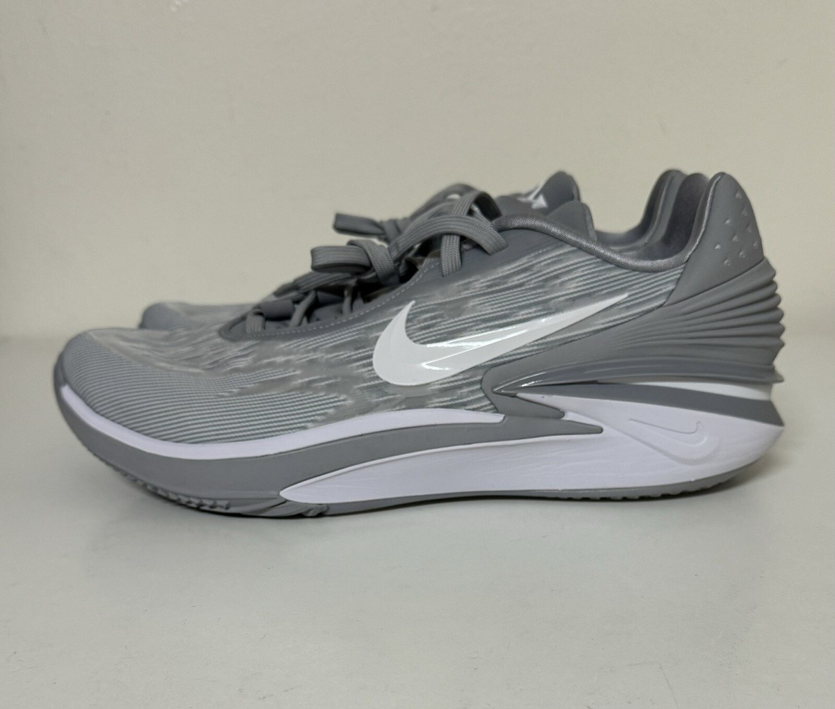 NEW: SZ 15: Men\'s Nike Air Zoom G.T. CUT 2 TB Wolf Grey/White: FJ8915 001 Air Zoom GT Cut 2 TB  main image 2