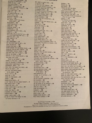 1976 Music Lyric Booklet Life of the Party 175 Songs B3-2501 Paperback - Picture 6 of 10