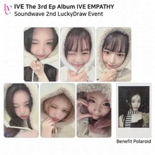 IVE The 3rd EP Album IVE EMPATHY Soundwave 2nd LuckyDraw Photocard Polaroid KPOP