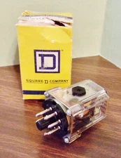 Square D Relay Class 8501 Type KPD-12 24V DC General Purpose 5901 48066