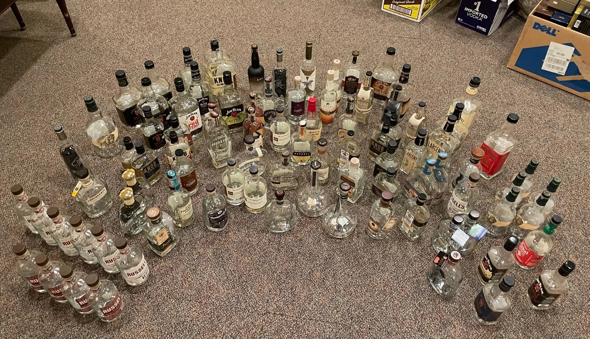 Vodka Decanter In Collectible Liquor Bottles (1900-Now) for sale
