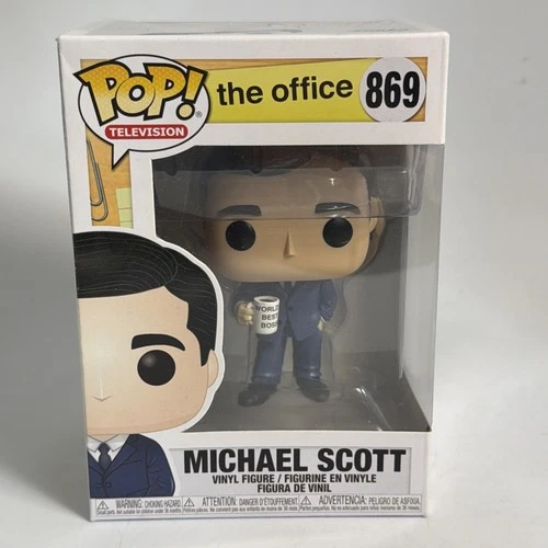 The Office Michael Scott Funko Pop #869 Worlds Best Boss Coffee
