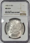 1902 O Morgan Silver Dollar NGC MS-65+ Plus