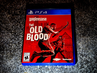 WOLFENSTEIN : Old Blood (PS4) Sony Playstation 4 (LIKE NEW)