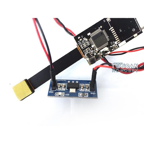 FLASH DEAL FPV Camera Unit Parts for 6.0 7.0 1/16 Scale HengLong RC Tank Model - Picture 4 of 5