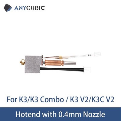Anycubic Kobra 3 V2 Schnellverschluss Hotend 0.4mm   3D-Druck Zubehör