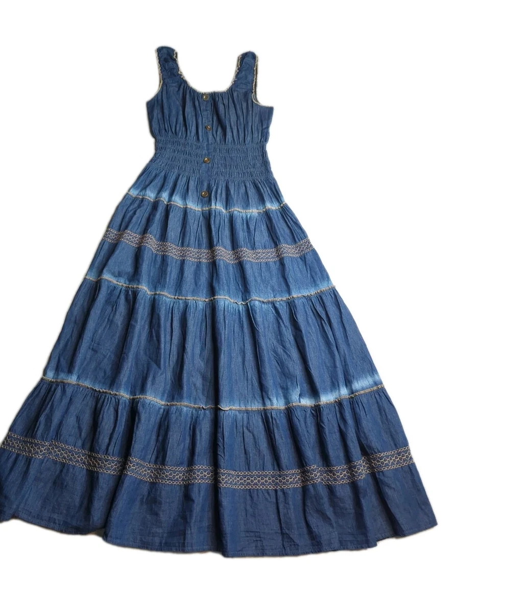 lapis denim dress lapis denim dress Light Mineral Wash Denim Long Sleeve Mini Dress