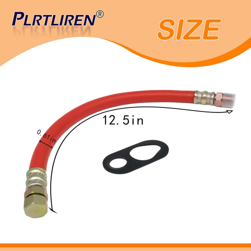 Tubo filettato 3/8" tubo scarico olio per motori Tecumseh & Kohler - Foto 5 di 9