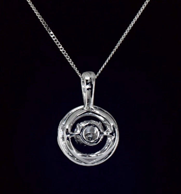 Collar Amor Imparable KAY Jewelers 1/2 ct tw Oro Blanco 10K 19" Foto 4 de 4