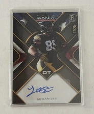 Logan Lee Auto 17/25 Wild Card Auto Mania AMAT-LL