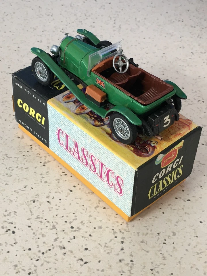 Corgi Classics #9001 1927 Bentley #3 with Box- Close to Excellent Condition - Image 2 of 4
