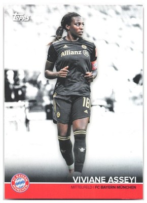 Viviane Asseyi 2021-22 Topps FC Bayern München Team Set BCW-VA FC Bayern Munchen