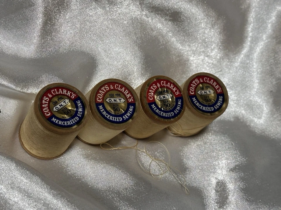 LOT of 4 Coats & Clark’s GOLD #72-A & #73-C Thread 300 Yd VARIOUS - Image 3 of 4