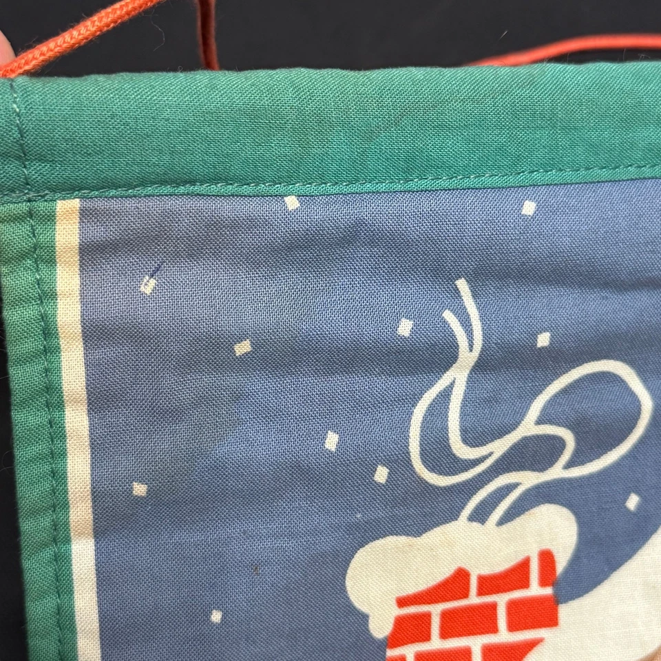 Calendario de Adviento Avon de Colección Años 80 con Ratón Cuenta Regresiva para Navidad Santa 1987 Foto 4 de 4