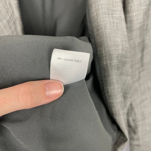 Classiques Entier 6 Women's Gray & Black Blend Single Button Blazer Jacket - Picture 10 of 10