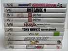 Nintendo Wii Game Lot 10 Games. Wario Ware, Just Dance, Harry Potter, Untested.