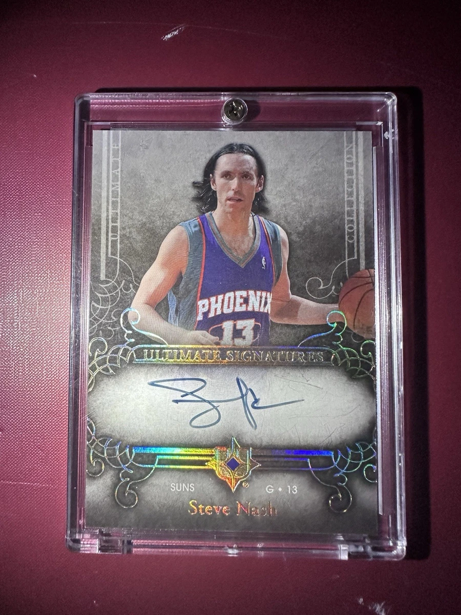 Upper Deck Steve Nash Basketball Autographed Sports Trading Cards
