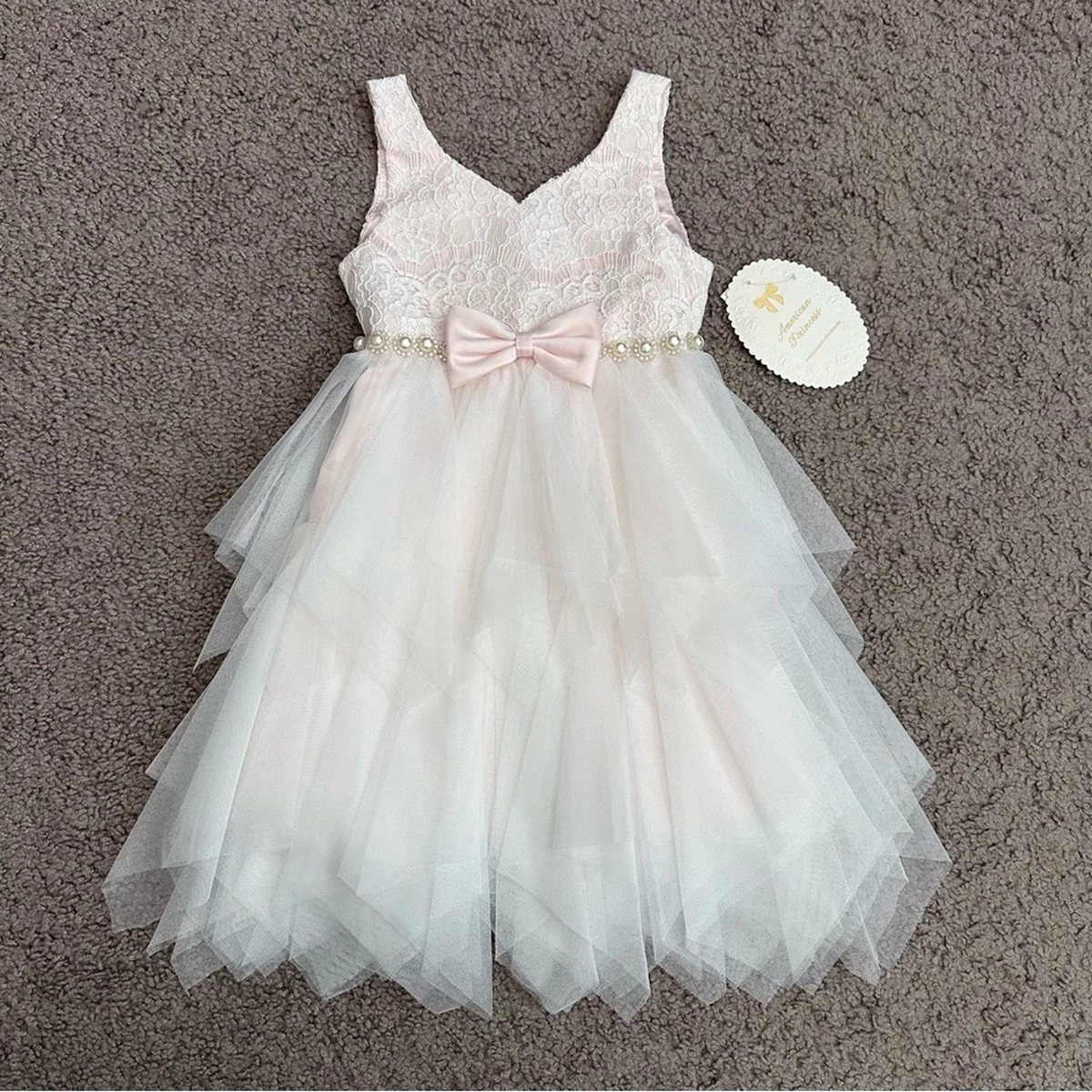 American Princess Spring White Dresses for Girls for sale | eBay