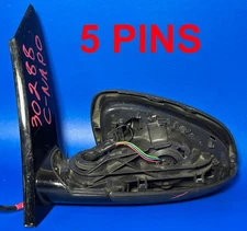 12-17 BUICK VERANO GM LEFT DRIVER DOOR REAR VIEW MIRROR BLACK 5PINS 22762389 OEM