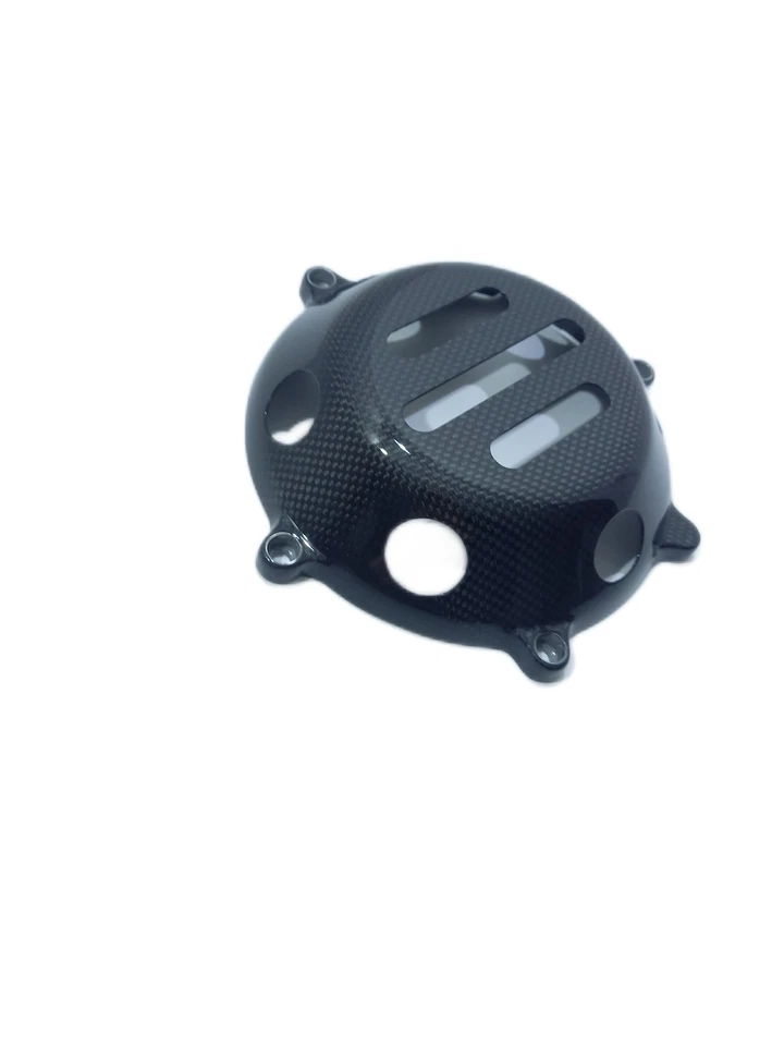 COPRI FRIZIONE COPRI CARTER CARBONIO DUCATI HYPERMOTARD  1000 / 1100 MONSTER S2R Foto 3 de 3