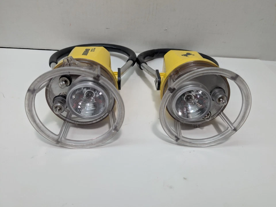 Pair Vintage Norfolk Southern Lantern Starlite 292 Flashlight Yellow Railroad Foto 4 de 4
