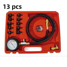 Car Engine auto pressure gauge Test Detector Kit Tester Low Oil Warning Devices