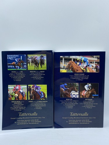 Set of 2: Tattersalls Catalog 2020 December Sale Foal/Mare Bloodstock Auctioneer - Picture 5 of 11