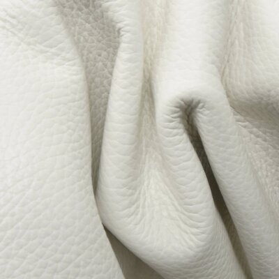 Pebble Grain Leather Sheets Solid Colors Vibrant Precut Cowhide Pieces