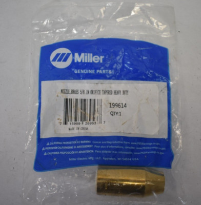Miller Brass Nozzle 5/8