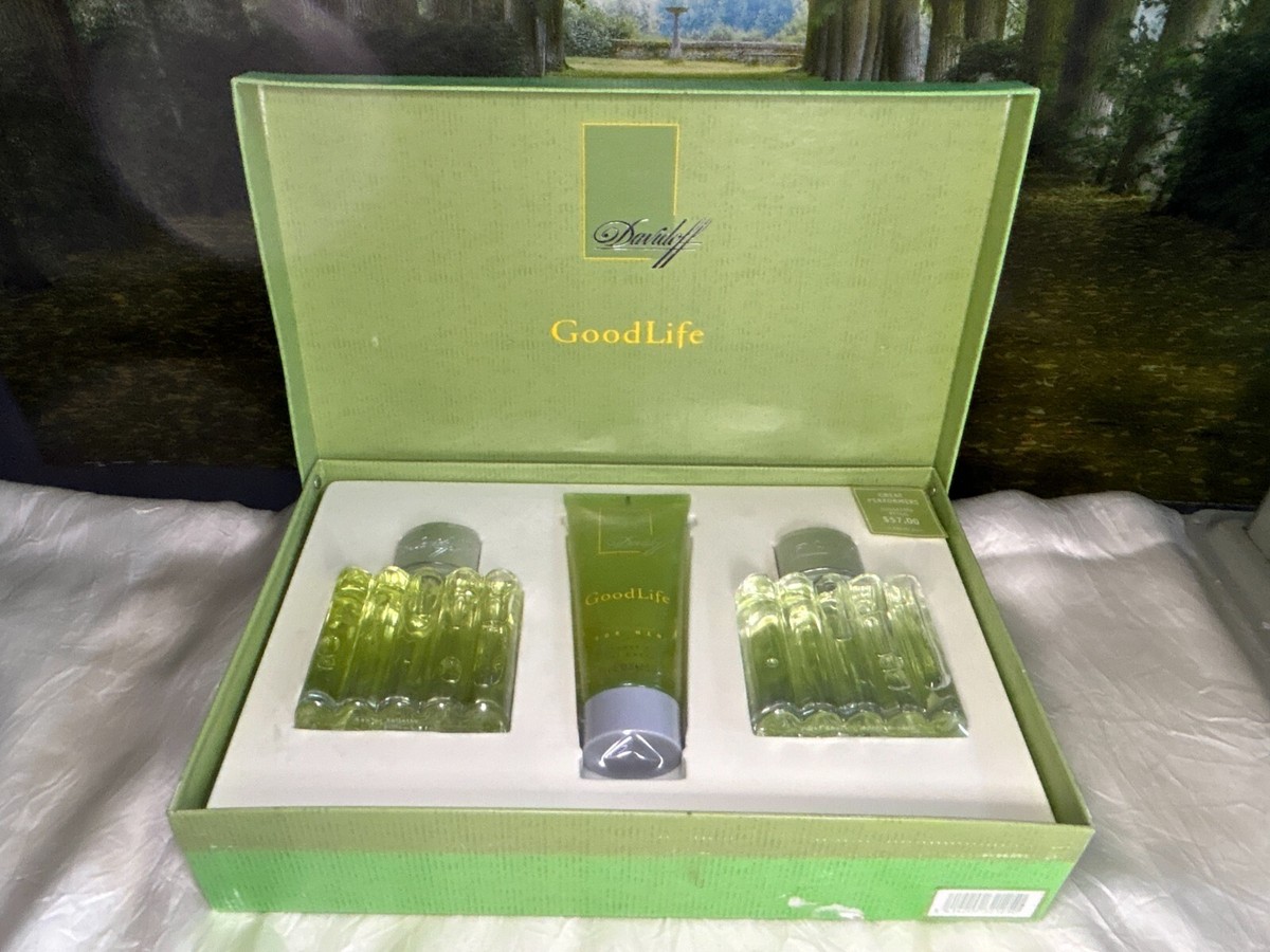 DAVIDOFF GOODLIFE 75ML EDT SPRAY/ 75ML AFTERSHAVE SPLASH/ 100ML