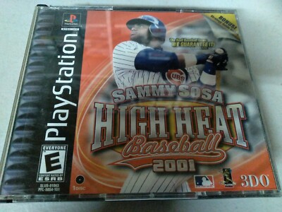 Sammy Sosa High Heat Baseball 2001 (Sony PlayStation 1) tested! Shelf189