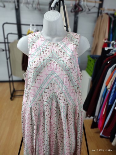 Vestido Vaquero Moderno Truecraft Talla XL Marfil - Imagen 2 de 6