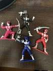 Vintage Bandai 1993 Mighty Morphin Power Rangers Figures Lot of 5