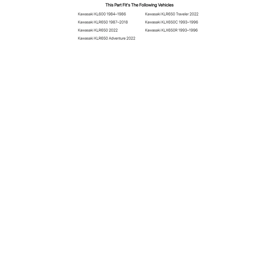 Cuña válvula K&L 29 mm OD x 2,35 mm para KAWASAKI KLR650 Adventure 2022-2023 Foto 2 de 2