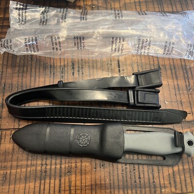 Riffe Spearfisher's Knife Made In Italy RN-1000 - Standard - Gray New In Bag