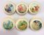 thumbnail 4  - Handcrafted Flower Fairy Large 2&#034; Dia Cream Wooden Drawer Knobs x 6