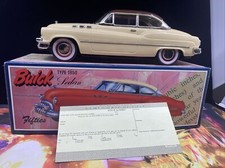 Fifties Type 1950 Buick Sedan Friction Model Car Japan Box Tan Ivory NEW