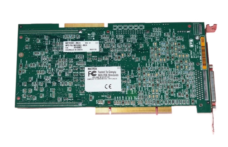 Matrox Meteor II MultiChannel METEOR2-MC/4 751-0201  PCI Meteor 2 MC - Image 3 of 3