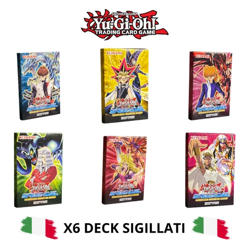 Yu Gi Oh Lot Deck In Italian Sealed Yugioh Complete Deck Sealed Decks ita