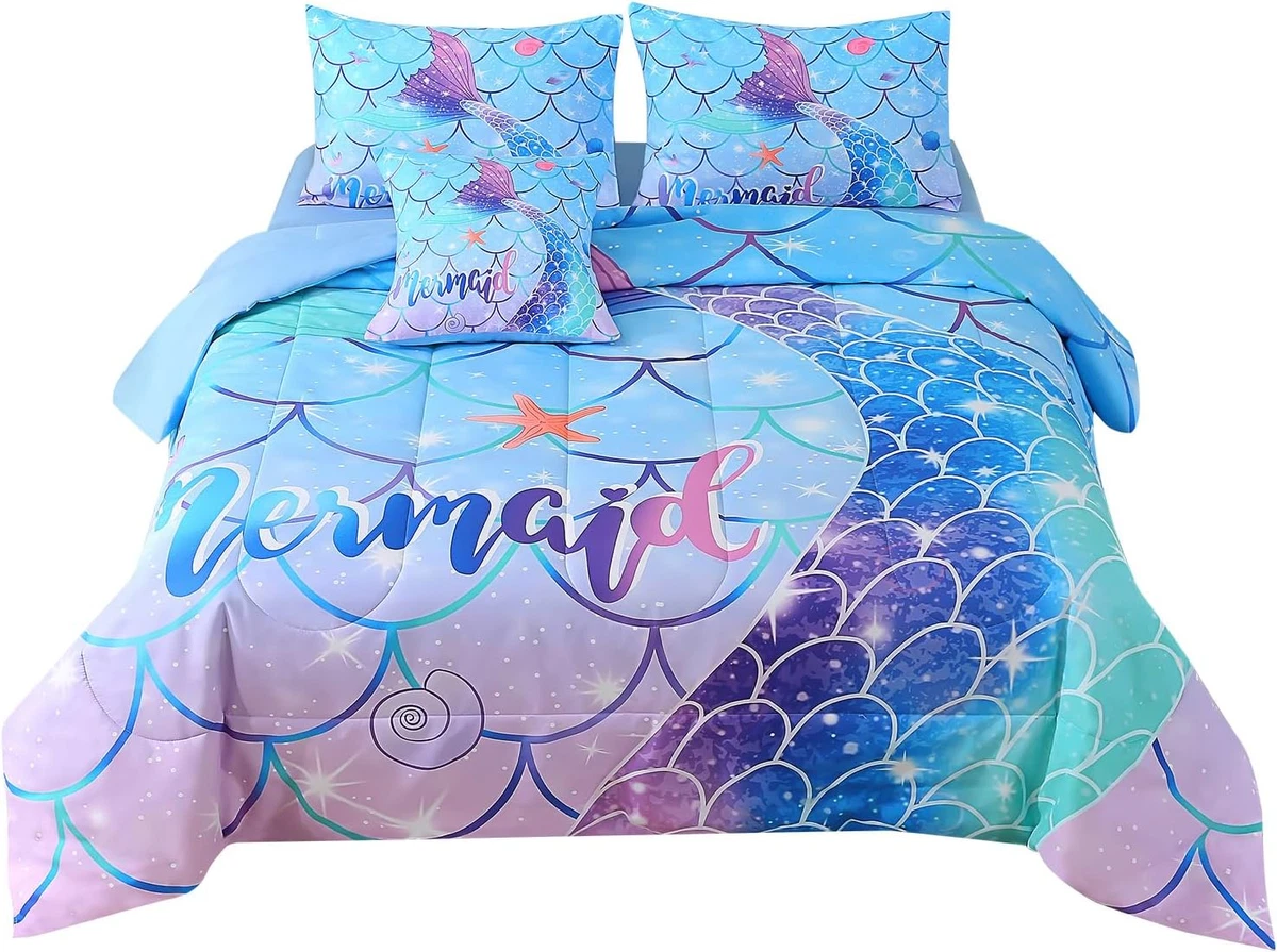 Twin size mermaid clearance comforter