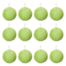 Elegant Soft Plush Ball Ornaments A Must Have for Seasonal Celebrations$