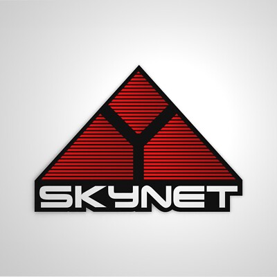 Skynet Sticker Terminator Sticker Custom Sticker Kult NEU