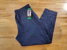 Banana Republic Ladies' Tapered Relaxed Fit Pull-On Pant Size 12 Blue 27" Inseam