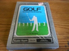 NOS Golf Scoring Handicapping Radio Shack TRS-80 Pocket Computer 26-3532