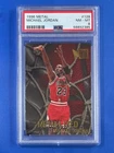 1996-97 Fleer Metal Metalized Card #128 Michael Jordan PSA 8 NM-MINT Bulls GOAT