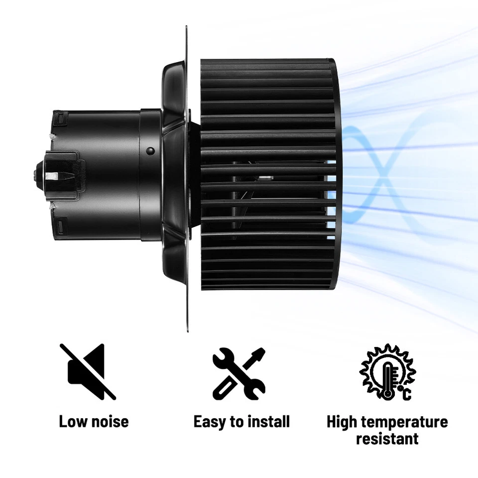 HVAC Heater Blower Motor Fan for 1987 88 89 90-96 Ford F150 F250 F350 F450 Front - Image 3 of 4