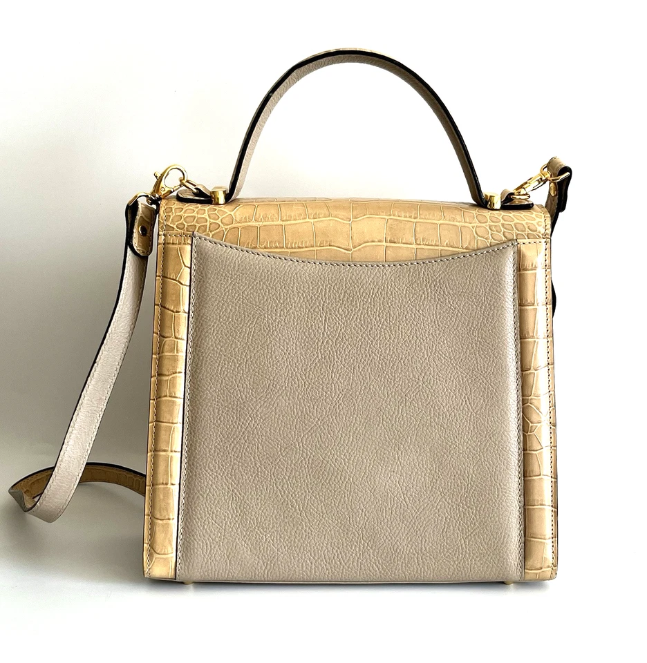 Auténtico bolso de mano Bally de cuero bidireccional de Japón 0604 Foto 3 de 4